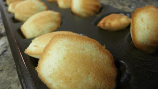 Coconut madeleines (and lemon-scented ones too)