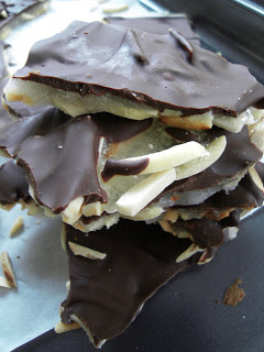 Chocolate almond crackle
