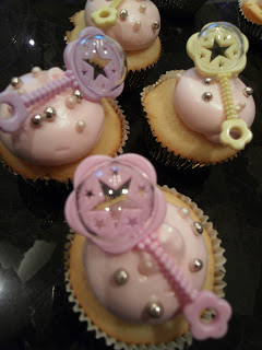 Welcome Baby Girl Cupcakes